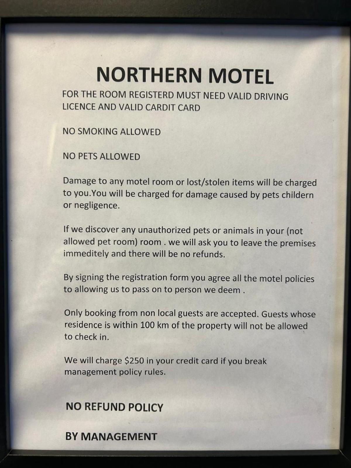 Northern Motel Sault Ste. Marie Exterior photo